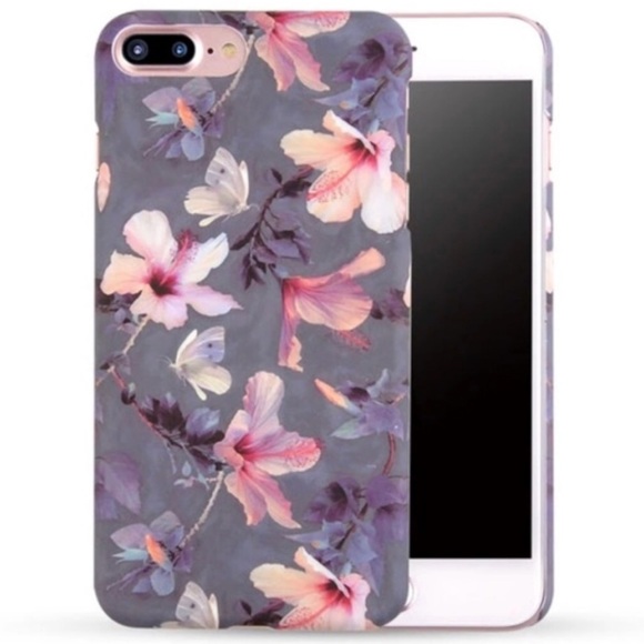 Accessories - LAST 1! NEW iPhone 7+/8+ Floral Hard Case